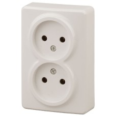 Розетка 2х2P Эра 11-2202-02 Б0020683