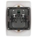 Розетка 2x2P+E Schuko Эра 12-2106-01 Б0031228