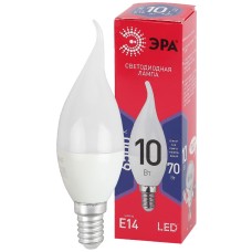Лампа светодиодная Эра E14 10W 6500K LED BXS-10W-865-E14 R Б0045343