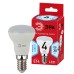 Лампа светодиодная Эра E14 4W 4000K ECO LED R39-4W-840-E14 Б0020632