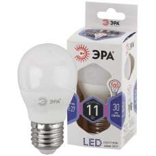 Лампа светодиодная Эра E27 11W 6000K LED P45-11W-860-E27 Б0032991