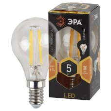 Лампа светодиодная Эра E14 5W 2700K F-LED P45-5W-827-E14 Б0019006
