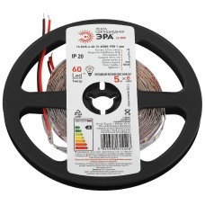 Светодиодная лента Эра 12В 2835 6Вт/м 6500K 5м IP20 LS2835-6-60-12-6500K-IP20-1 year-5m Б0053972