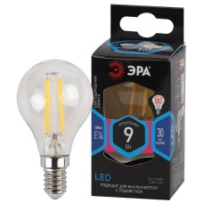 Лампа светодиодная Эра E14 9W 4000K F-LED P45-9w-840-E14 Б0047026