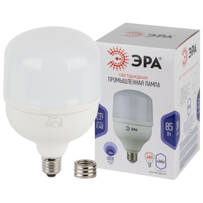 Лампа светодиодная Эра E40 85W 6500K LED POWER T140-85W-6500-E27/E40 Б0032088