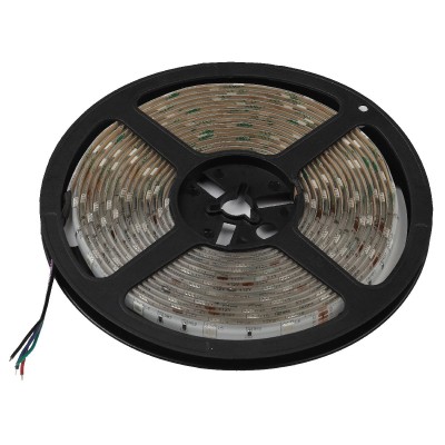 Светодиодная лента Эра 12В 5050 7,2Вт/м RGB 5м IP65 LS5050-7,2-30-12-RGB-IP65-2year-5m KU-5050AD-30D-RGB Б0044121