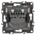 Розетка 2P+E Schuko со шторками с крышкой Эра 12-2103-03 Б0014695