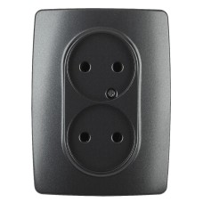 Розетка 2x2P Эра 12-2107-05 Б0031242