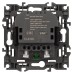 Розетка со шторками с USB type-A+C Эра 12-4108-16 Б0067762