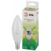 Лампа светодиодная Эра Green Line E14 15Вт 3000K LED B35-15W-830-E14 GL