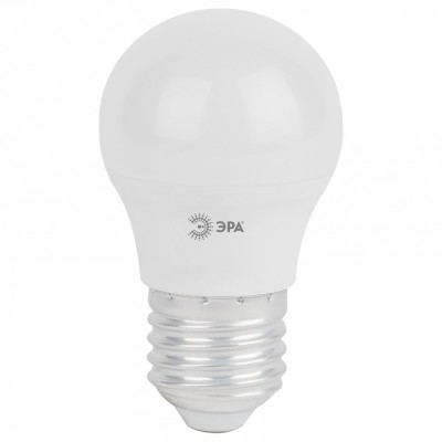 Лампа светодиодная Эра Стандарт E27 9Вт 6000K LED P45-9W-860-E27
