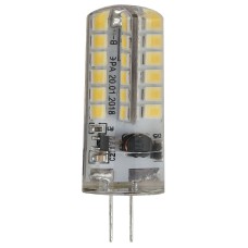 Лампа светодиодная G4 3-5Вт 2700K LED JC-3,5W-12V-827-G4