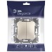 Переключатель двухклавишный без рамки Elegance 14-1106-04