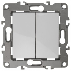 Переключатель перекрестный двухклавишный без рамки 12 12-1112-01