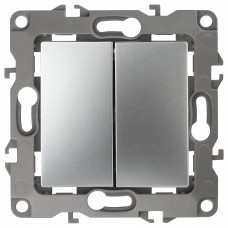 Переключатель перекрестный двухклавишный без рамки 12 12-1112-03