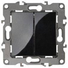 Переключатель перекрестный двухклавишный без рамки 12 12-1112-06