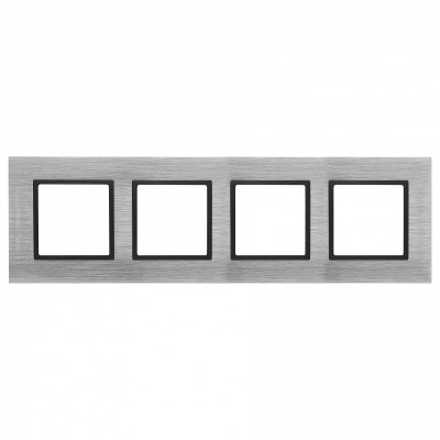 Рамка на 4 поста Elegance 14-5204-41