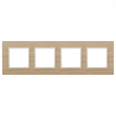 Рамка на 4 поста Elegance 14-5304-11