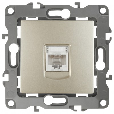 Розетка Ethernet RJ-45 без рамки 12 12-3107-04