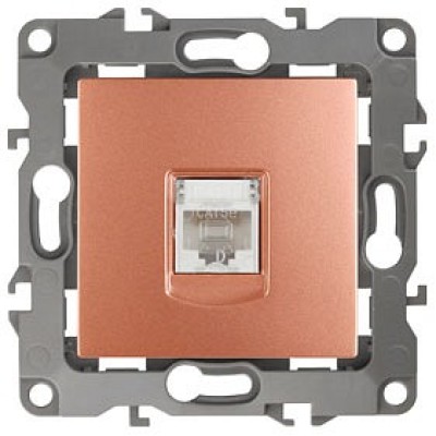 Розетка Ethernet RJ-45 без рамки 12 12-3107-14