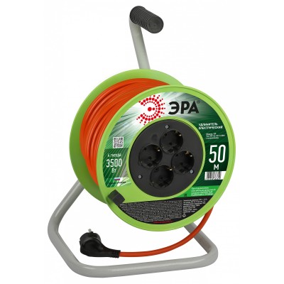 Удлинитель Эра  RP-4e-3x1-5-50m