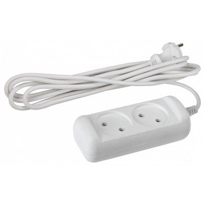 Удлинитель Эра  U-2-1,5m-2x1