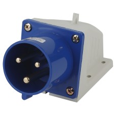 Вилка прямая 2P+PE Эра  VS-32-2P-PE-IP44