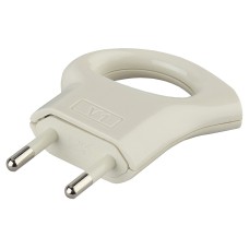 Вилка прямая без заземления Эра  V1