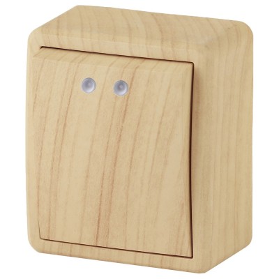 Выключатель одноклавишный с подсветкой Эра Эра Эксперт 11-1202-11