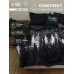Комплект постельного белья Этель 2 сп Полярная ночь 175×215 см, 200×220 см, 50×70 см-2 шт., поплин 125 г/м², хлопок 100%