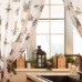 Комплект штор для кухни с подхватами «Новогодняя сказка» 145×180 см - 2 штуки, габардин