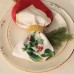 Набор новогодний столовый Christmas wreath скатерть 150х110см +/-3см с ВГМО, салфетка 40х40см-4 шт, 100%хл