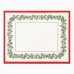 Набор новогодний столовый Christmas wreath скатерть 150х110см +/-3см с ВГМО, салфетка 40х40см-4 шт, 100%хл