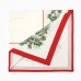 Набор новогодний столовый Christmas wreath скатерть 150х110см +/-3см с ВГМО, салфетка 40х40см-4 шт, 100%хл