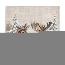 Набор новогодний столовый "Winter holidays" скатерть 150х110см +/-3см с ГМВО, салфетка 40х40см-4 шт, хл100%
