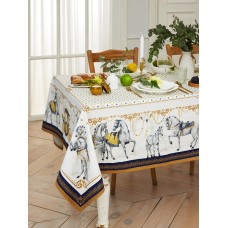Набор столовый Classic, скатерть 150×220 см +/- 3 см с ВГМО, салфетки 40×40 см - 12 шт., 100% хлопок
