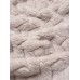 Плед Этель Zig-zag, светло-серый, 150×200 см,100% п/э, корал-флис 300 г/м²