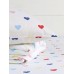Постельное бельё «Этель» 1.5 сп Сolored Hearts 143×215 см, 150×214 см, 70×70 см-2 шт., поплин 125 г/м², хлопок 100%