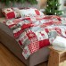 Постельное бельё «Этель» 2 сп New Year's patchwork 175х215 см, 200х220 см,70х70 см -2 шт,бязь 125 г/м2