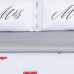 Постельное бельё «Этель» евро Mr&Mrs 200*215 см,240*215 см,50*70+4 см - 2 шт