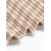 Постельное бельё Этель 1.5 сп Beige cage 155х210 см,160х240 см, 50х70-2шт, 100% жатый хлопок, 140 гр/м2
