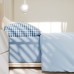 Постельное бельё Этель 1,5 сп Blue cage 150х215см, 150х225см, 50х70± 3см-2 шт, новосатин