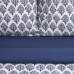 Постельное бельё Этель 1,5 сп Blue ornament, 143х215 см, 150х214 см, 70х70 см 2 шт, бязь 125 г/м2