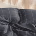 Постельное бельё Этель 1,5 сп Cage: graphite, 143х215 см, 150х215 см, 50х70+3 см-2 шт, мако-сатин, 114г/м2