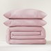 Постельное бельё Этель 1,5 сп Crystal rose 143х215, 150х214, 50х70см-2 шт,100% хлопок, поплин 125г/м2