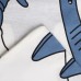 Постельное бельё Этель 1,5 сп Funny shark (вид 2) 143х215 см, 150х214 см, 50х70 см -1 шт, 100% хл, бязь