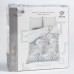 Постельное бельё Этель 1.5 сп Gray tropics 143х215 см, 150х214 см, 70х70 см - 2 шт