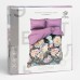 Постельное бельё Этель 1.5сп Flowers 143х215 см, 150х214 см, 50х70 см-2 шт, поплин, 125 г/м2