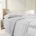 Постельное бельё Этель 1.5сп Gray stripes 143х215см,150х214см,70х70см-2 шт, 100% хлопок,поплин
