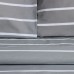Постельное бельё Этель 1.5сп Gray stripes 143х215см,150х214см,70х70см-2 шт, 100% хлопок,поплин